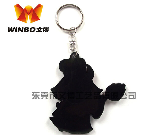 廣東定制軟膠禮品鑰匙扣