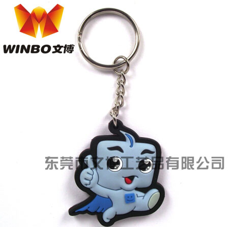 高品質(zhì)硅膠汽車(chē)裝飾鑰匙扣