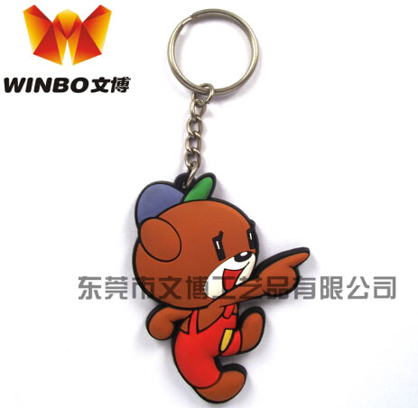 軟膠鑰匙扣定制，必備裝飾扣