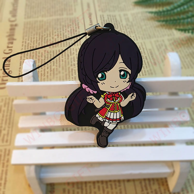 日本動漫公仔掛件鑰匙扣