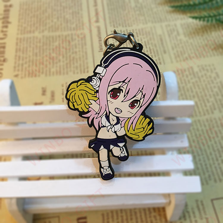 日本動漫公仔掛件鑰匙扣